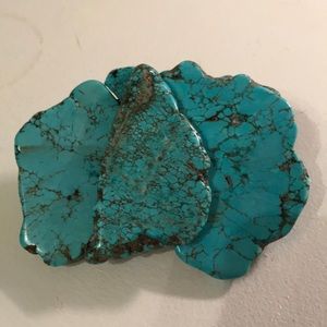 Turquoise belt buckle